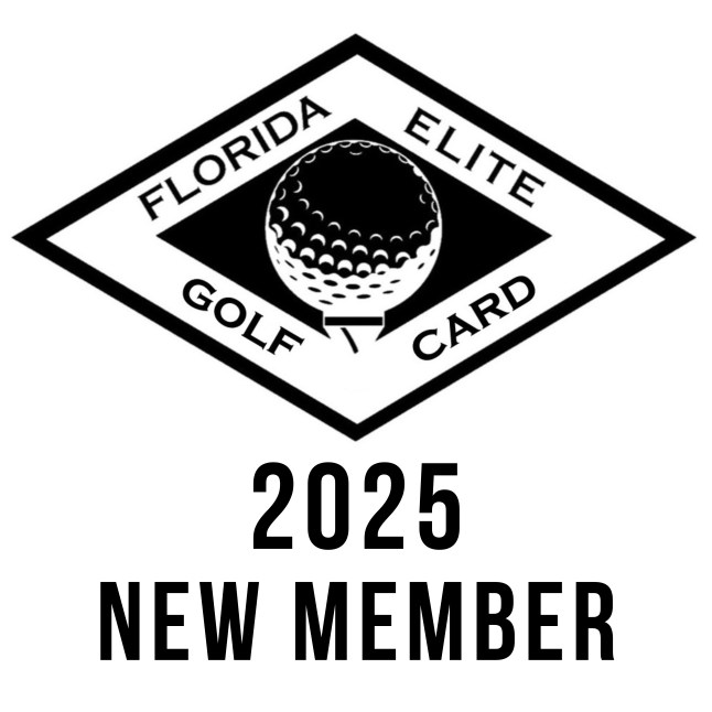 2025 Florida Elite Golf Card- New Member